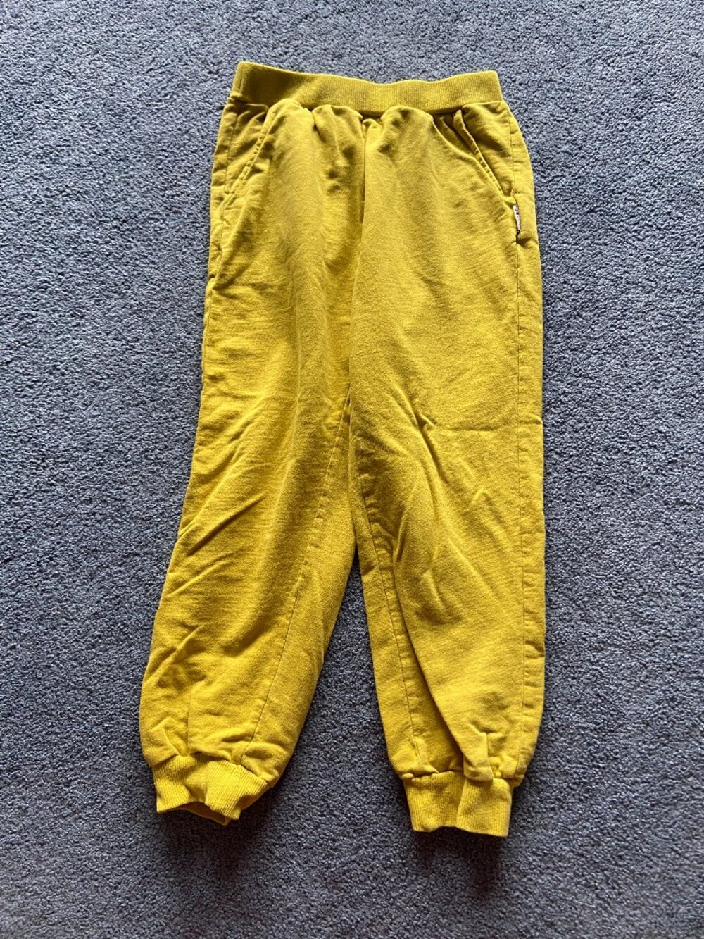 Unbranded Toddler Girl's Mustard Yellow Sweatpants Size 5T
